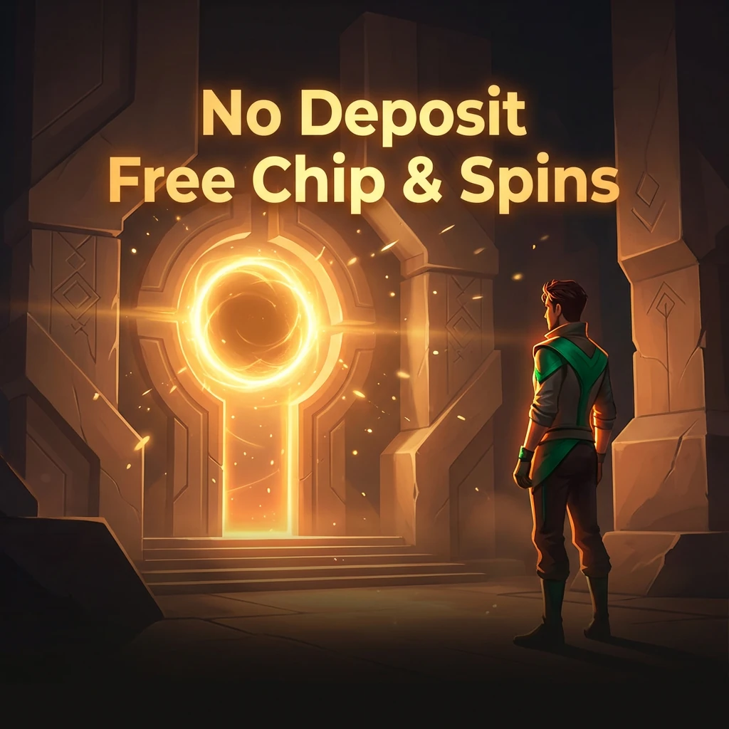 No Deposit Free Chip & Spins